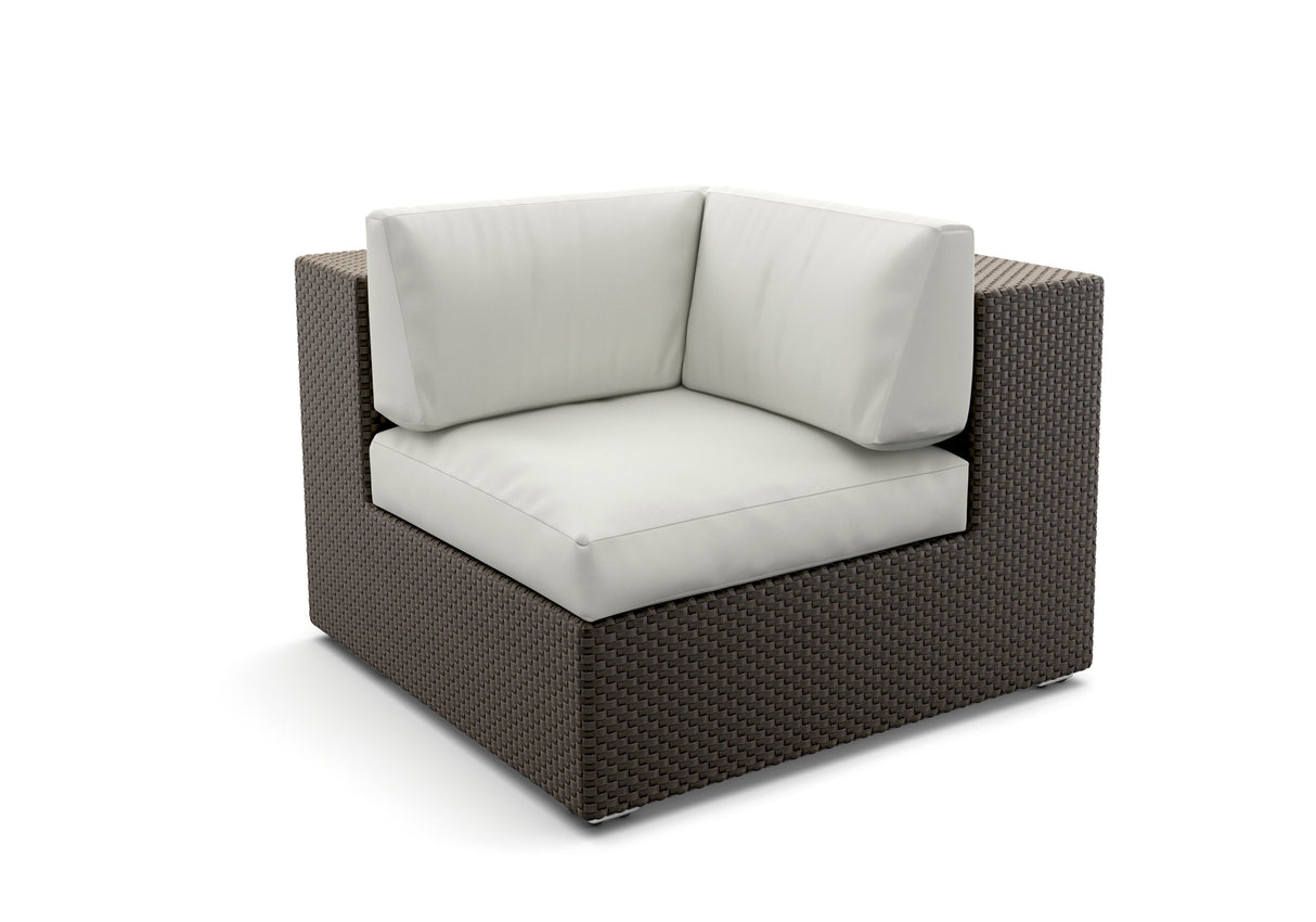 DEDON LOUNGE Eckmodul inkl. Dry+ Plush Sitz - & Eckkissen