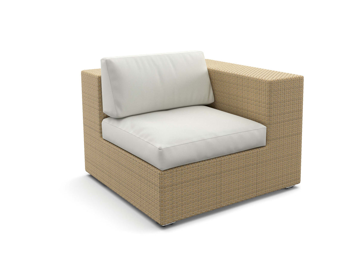 DEDON LOUNGE Eckmodul inkl. Plush Sitz- & Einseitiges Rückenkissen