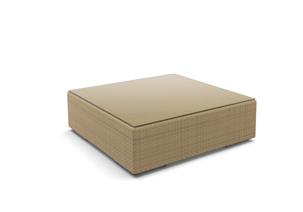 DEDON LOUNGE Kaffeetisch inkl. Glastischplatte