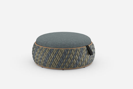 DEDON DALA Hocker groß, inkl. Dry+ Plush Sitzkissen