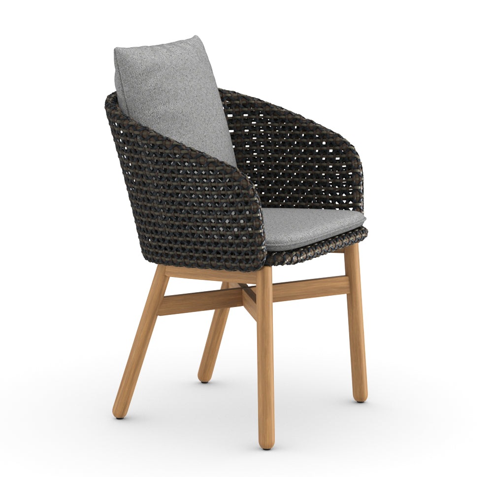 DEDON MBRACE Armlehnenstuhl ohne Sitzkissen