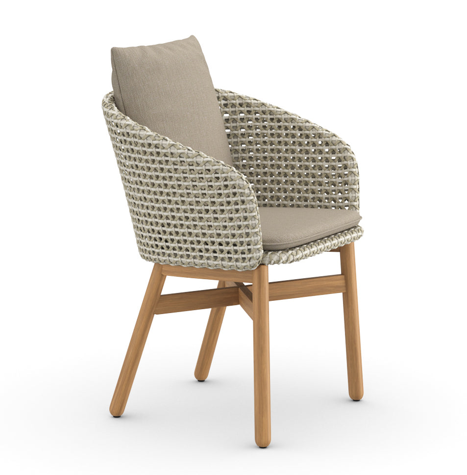 DEDON MBRACE Armlehnenstuhl ohne Sitzkissen