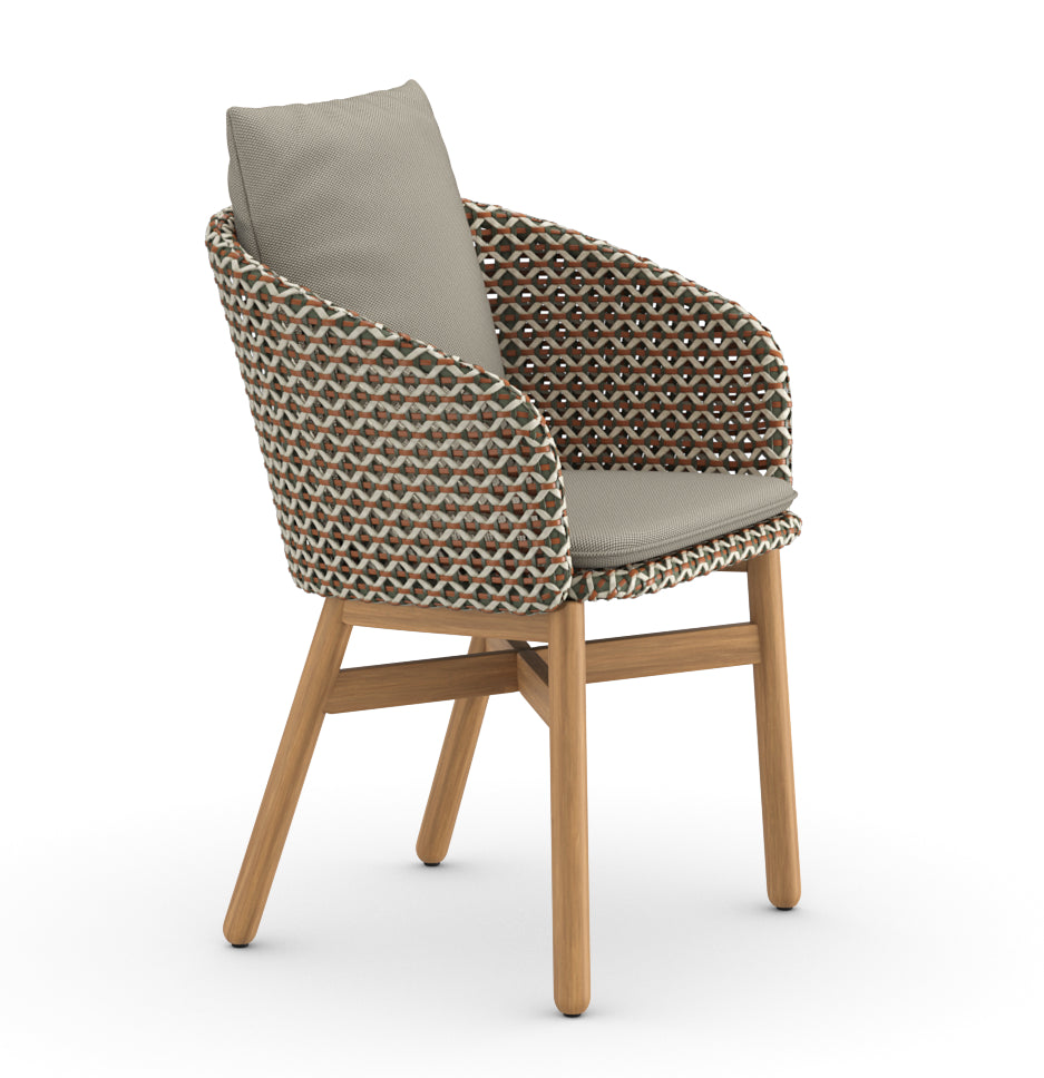 DEDON MBRACE Armlehnenstuhl ohne Sitzkissen