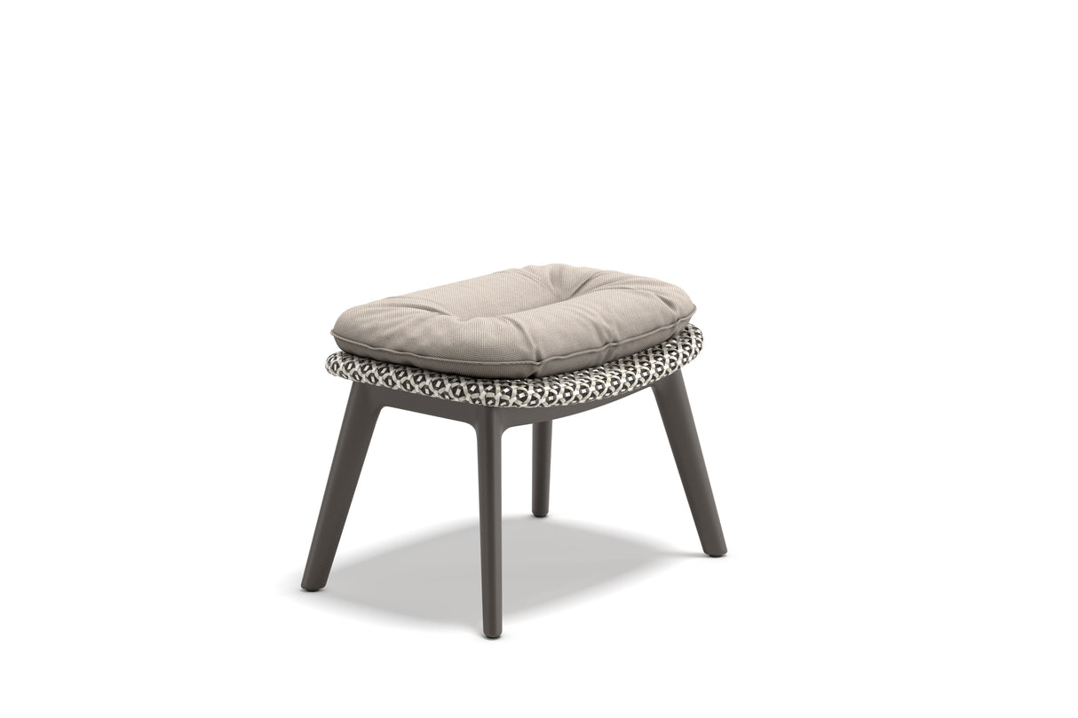 DEDON MBRACE ALU Hocker ohne Kissen