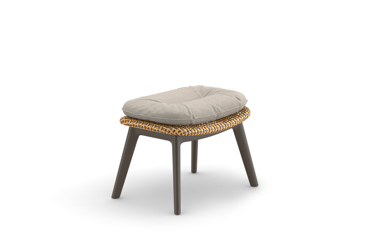 DEDON MBRACE ALU Hocker ohne Kissen