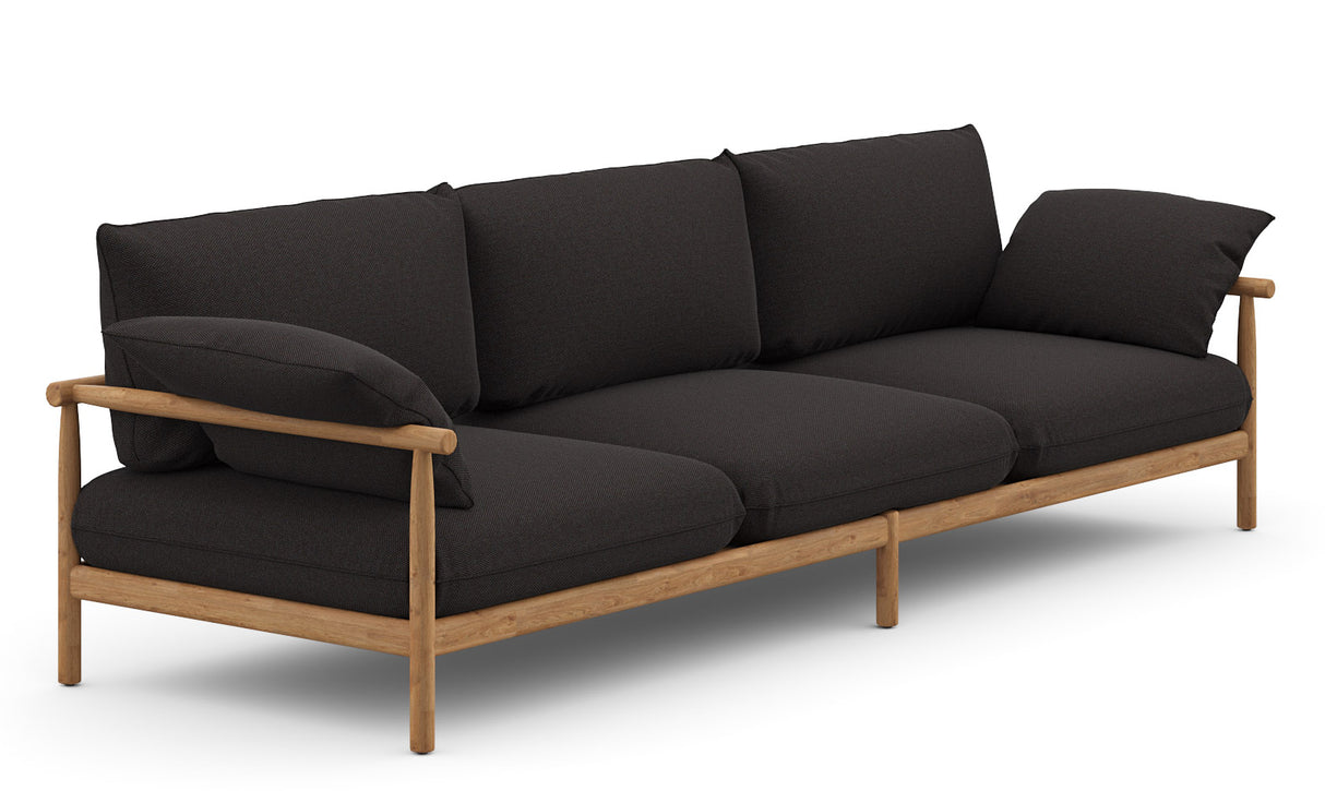 DEDON TIBBO 3er- Sofa inkl. Dry+ Sitz-, Rücken & Seitenkissen