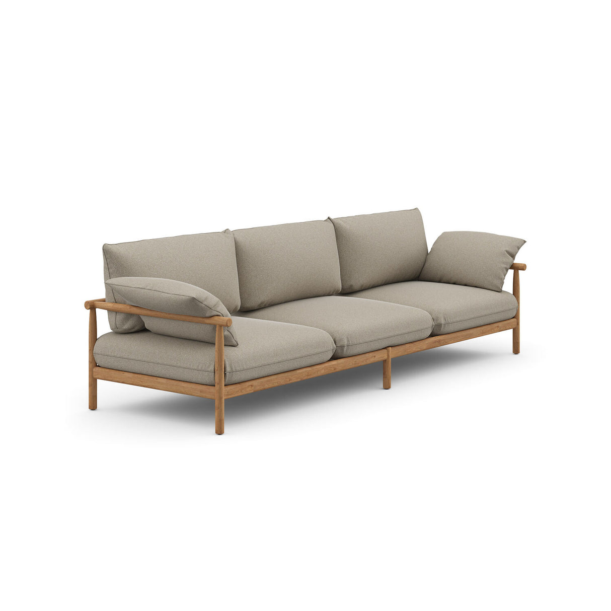 DEDON TIBBO 3er- Sofa inkl. Dry+ Sitz-, Rücken & Seitenkissen