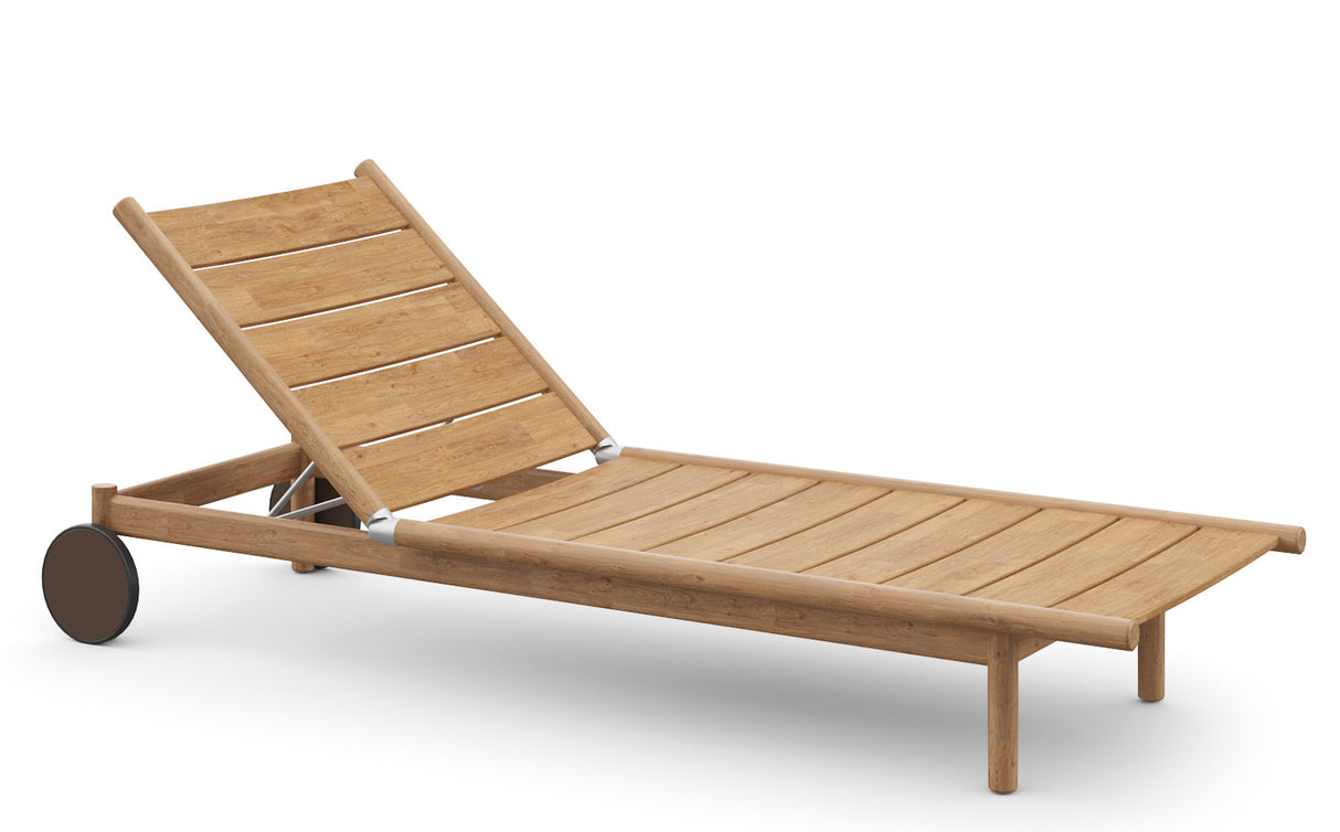 DEDON TIBBO Sonnenliege inkl. Rollen & Kissen