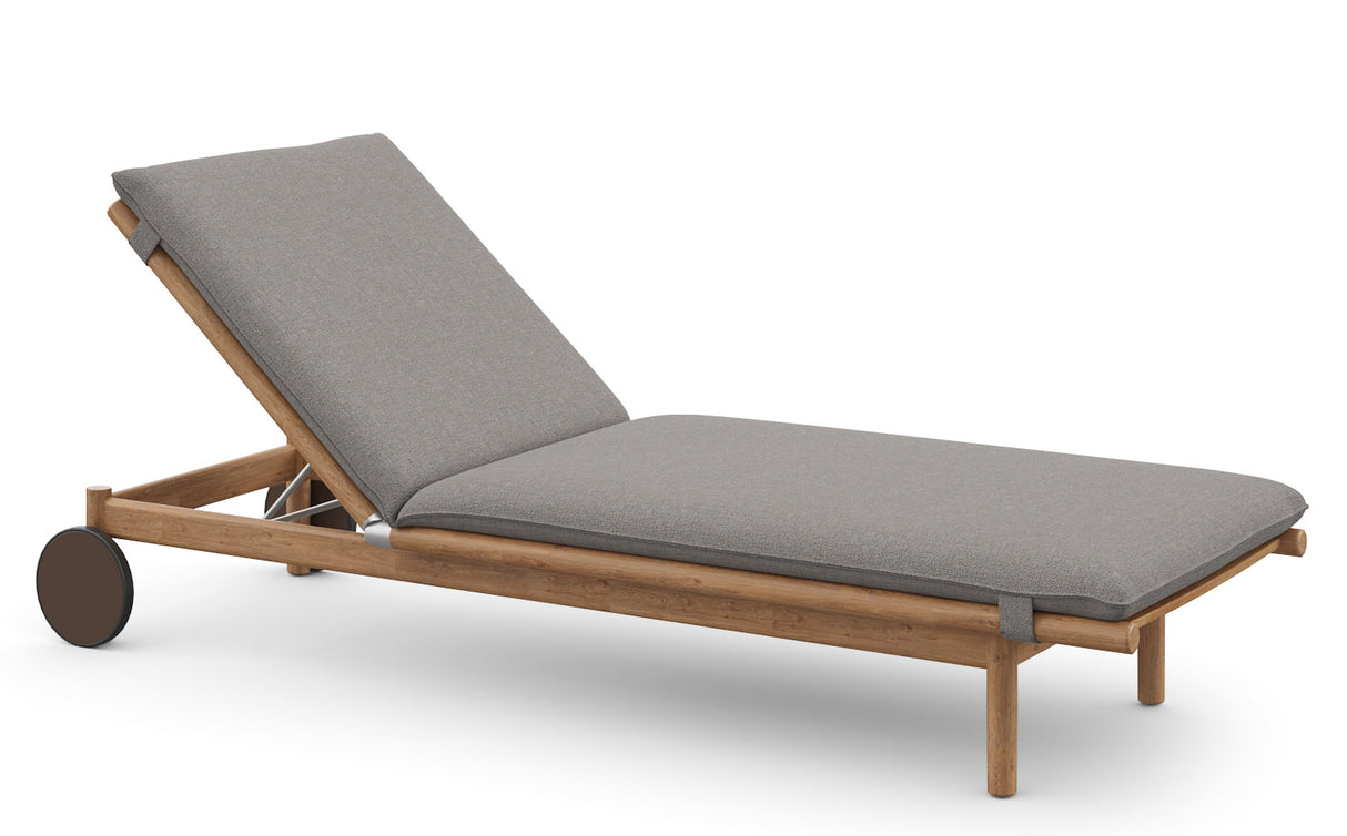 DEDON TIBBO Sonnenliege inkl. Rollen & Kissen