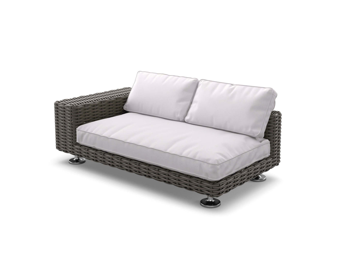 DEDON PAROS Modul rechts inkl. Dry+ Plush Kissen Set