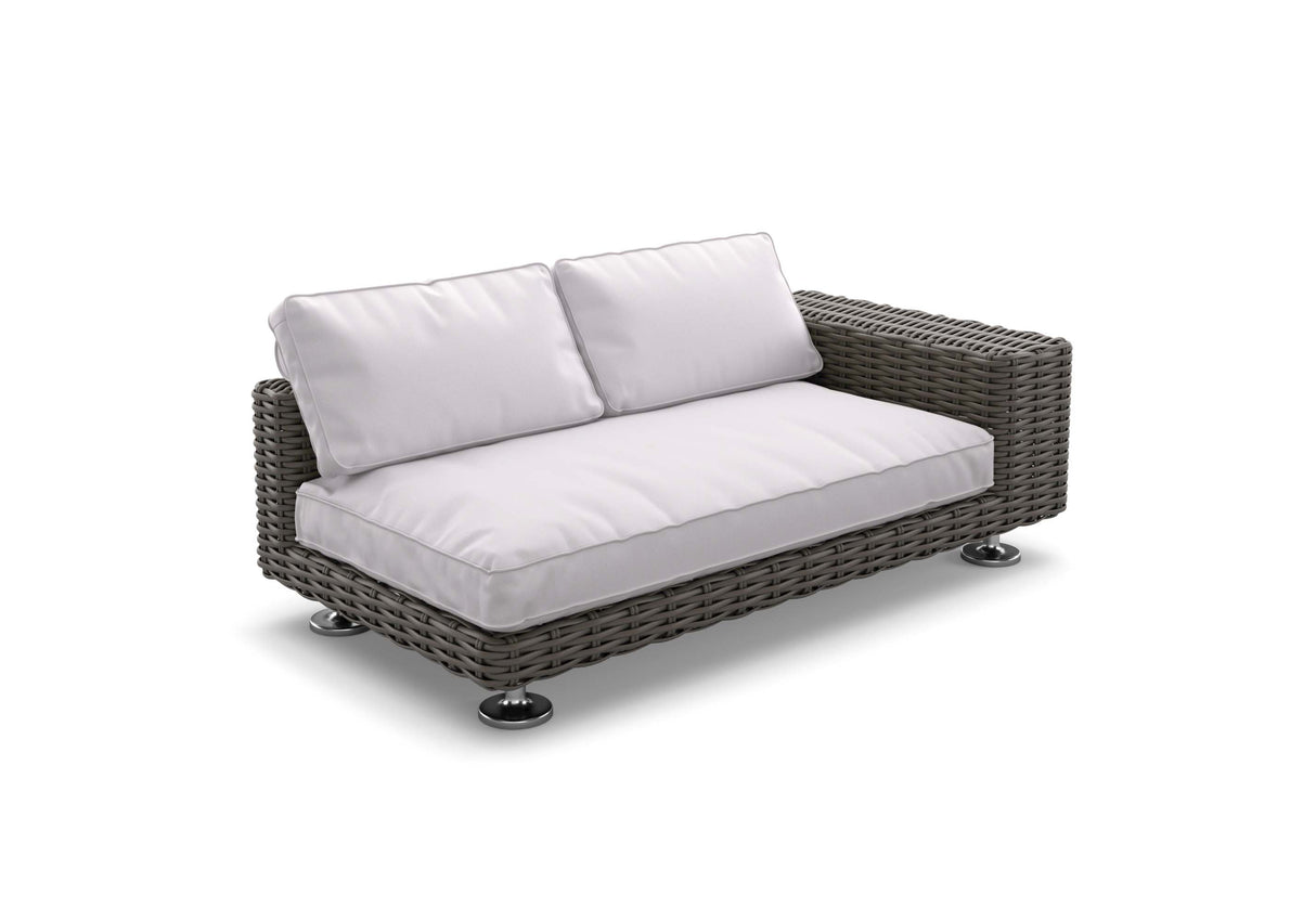 DEDON PAROS Modul links inkl. Dry+ Plush Kissen Set