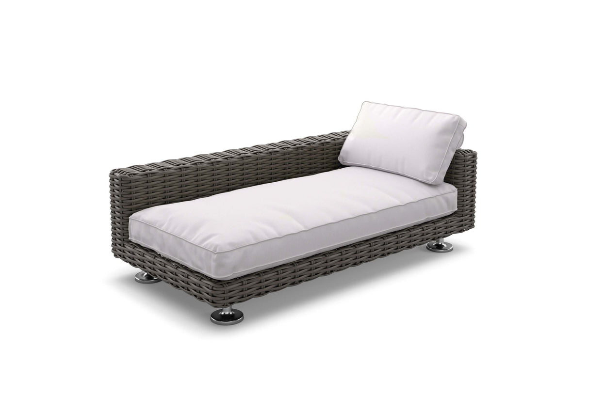 DEDON PAROS Eckmodul links inkl. Dry+ Plush Kissen Set