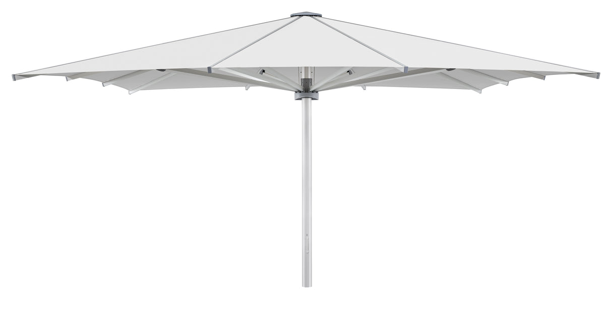 Glatz Großschirm - PALAZZO Royal/E, Gestell Aluminium natureloxiert, 550 x 500 cm - 800 x 600 cm, mit Motor - rechteckig