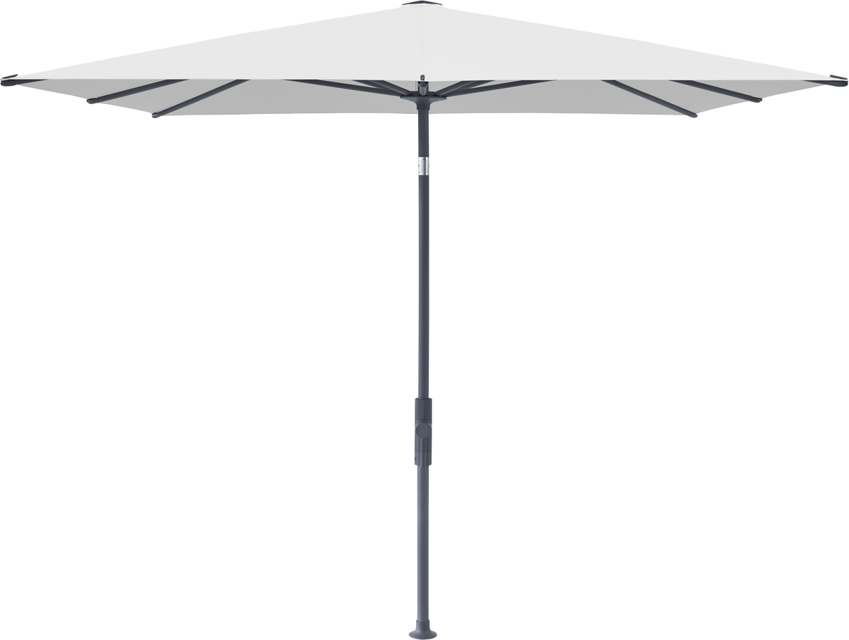 Glatz VITA Torna - Sonnenschirm - Gestell Aluminium, seidengrau oder anthrazit pulverbeschichtet, 240 x 240,210 x 150 & 250 x 200 cm