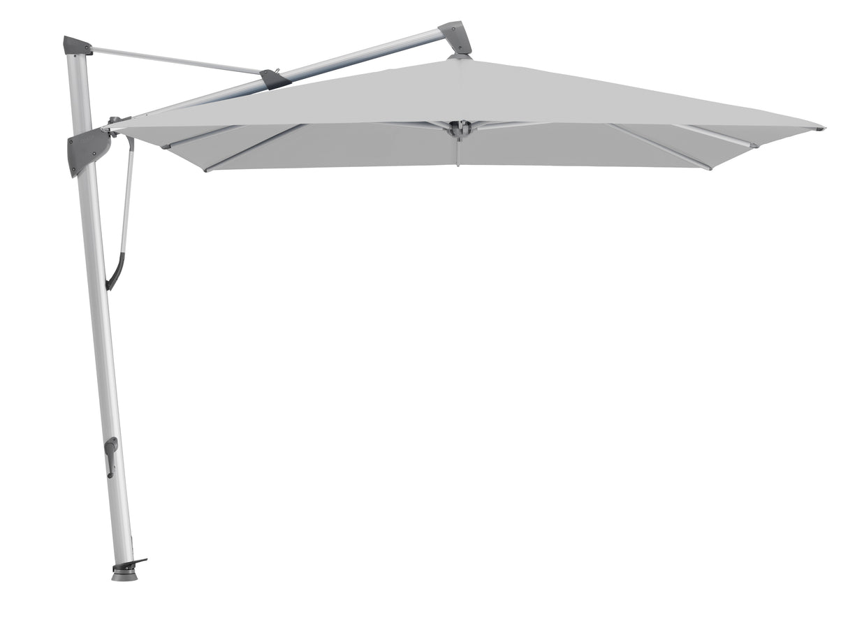 Glatz SOMBRANO Sonnenschirm, Gestell Aluminium natureloxiert - rechteckig