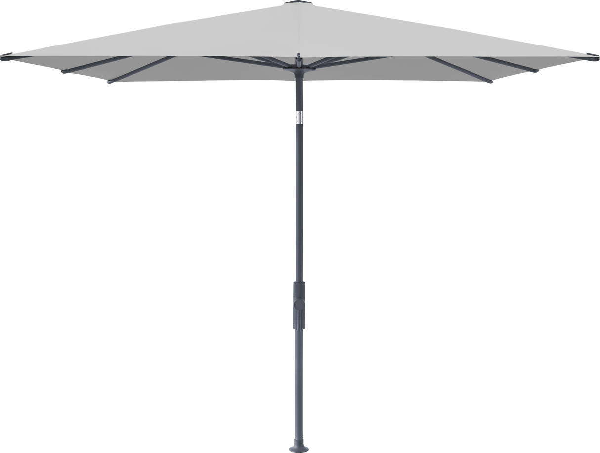 Glatz VITA Torna - Sonnenschirm - Gestell Aluminium, seidengrau oder anthrazit pulverbeschichtet, 240 x 240,210 x 150 & 250 x 200 cm