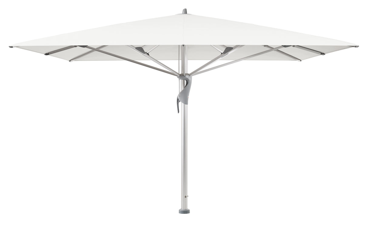 Glatz Großschirm - CASTELLO Pro, Gestell Aluminium natureloxiert, 350 x 300 cm - 550 x 450 cm, rechteckig