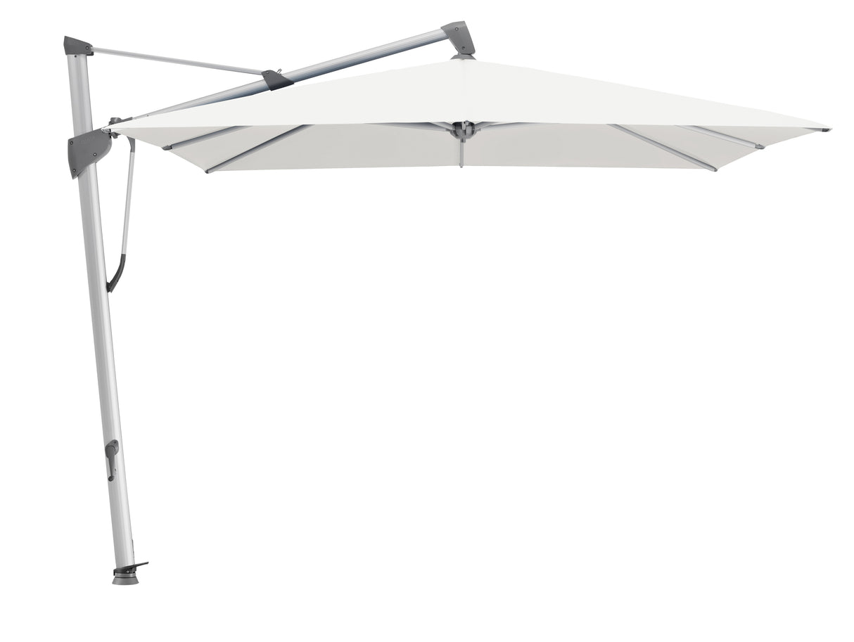Glatz SOMBRANO Sonnenschirm, Gestell Aluminium natureloxiert - rechteckig