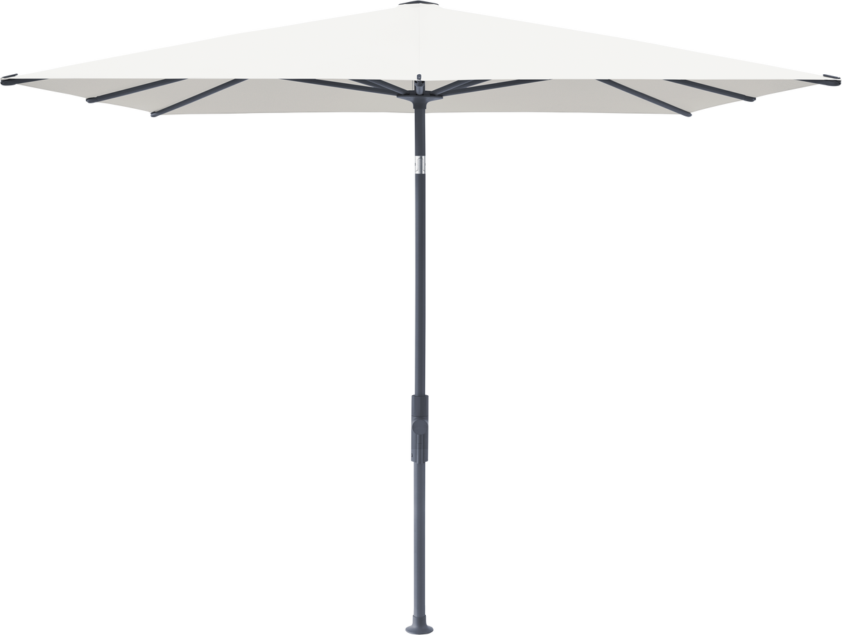 Glatz VITA Torna - Sonnenschirm - Gestell Aluminium, seidengrau oder anthrazit pulverbeschichtet, 240 x 240,210 x 150 & 250 x 200 cm