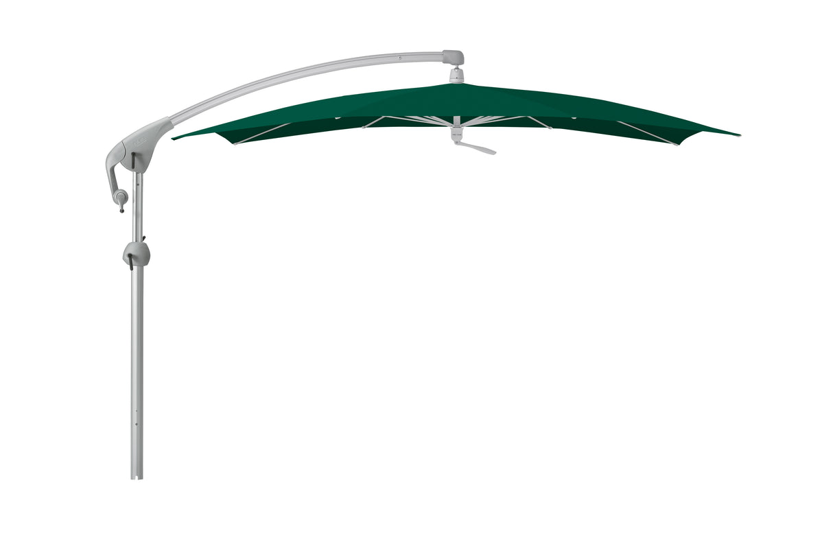 Glatz PENDALEX P+ Sonnenschirm, Gestell Aluminium natureloxiert - rechteckig