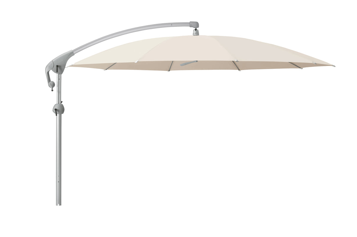 Glatz PENDALEX P+ Sonnenschirm, Gestell Aluminium natureloxiert - rund