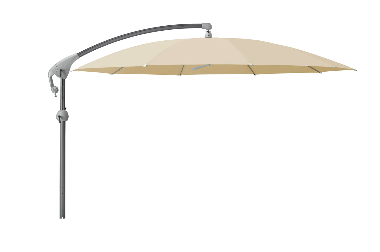 Glatz PENDALEX P+ Sonnenschirm, Gestell Aluminium, anthrazit pulverbeschichtet - rund