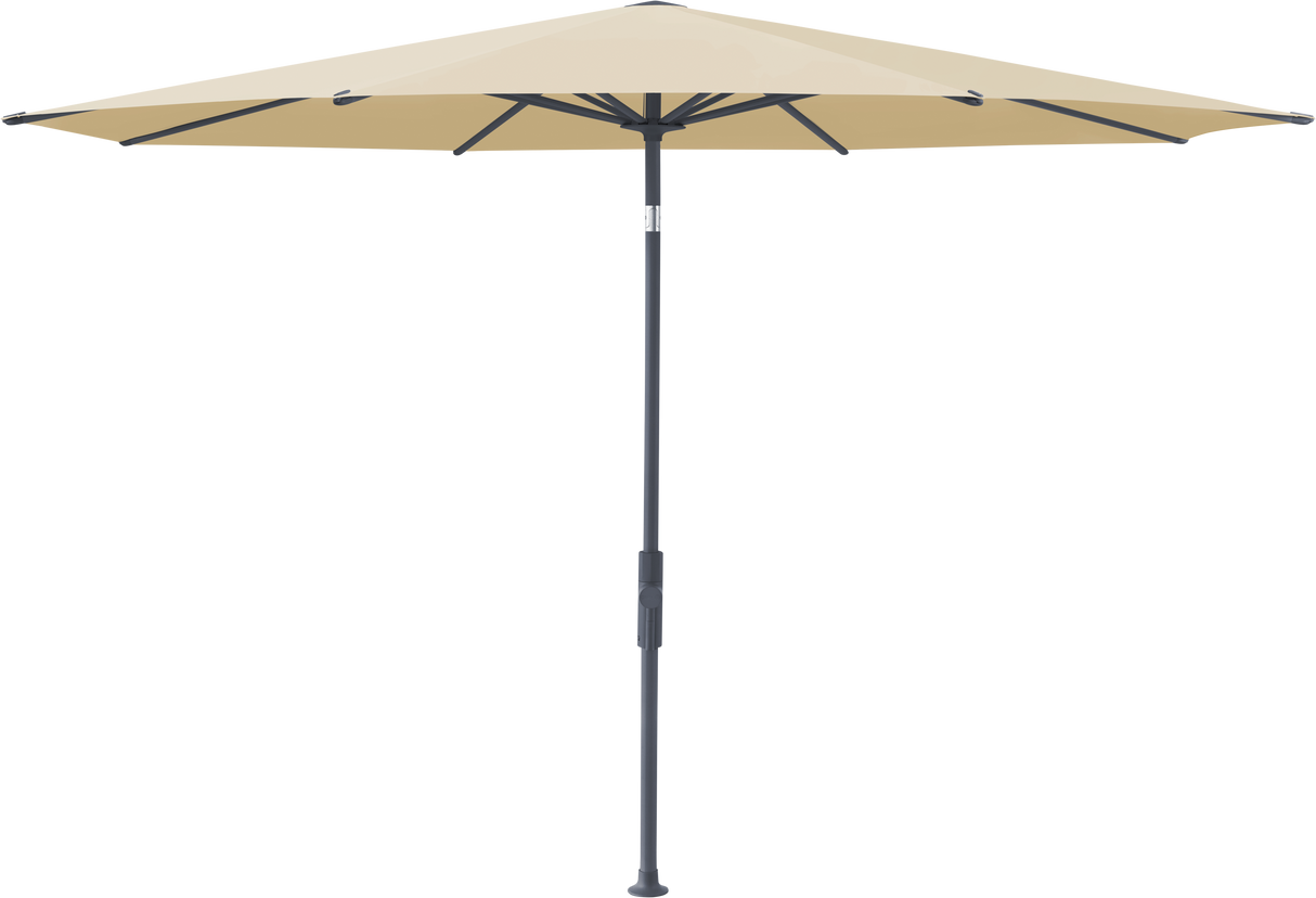 Glatz VITA Torna - Sonnenschirm - Gestell Aluminium, seidengrau oder anthrazit pulverbeschichtet, Ø 270, Ø 300 cm & Ø 330 cm