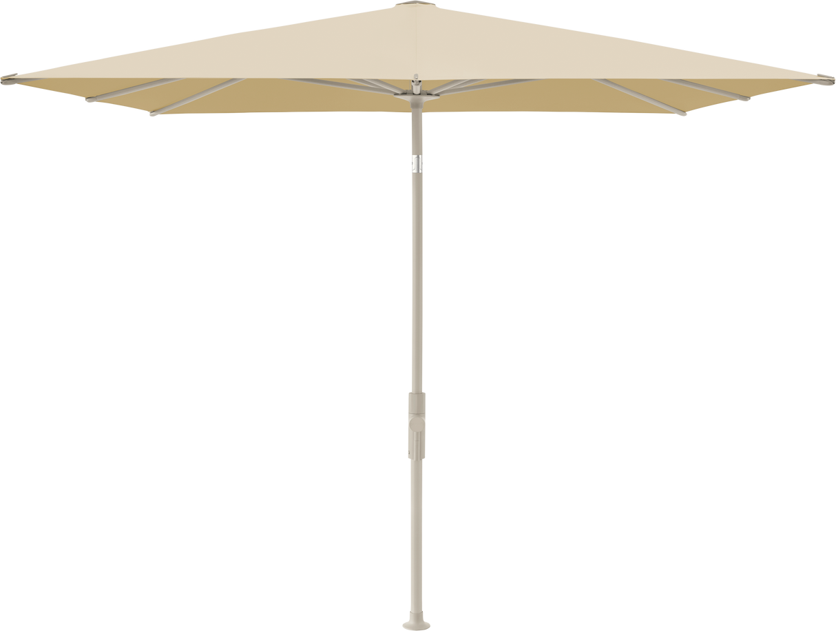 Glatz VITA Torna - Sonnenschirm - Gestell Aluminium, seidengrau oder anthrazit pulverbeschichtet, 240 x 240,210 x 150 & 250 x 200 cm