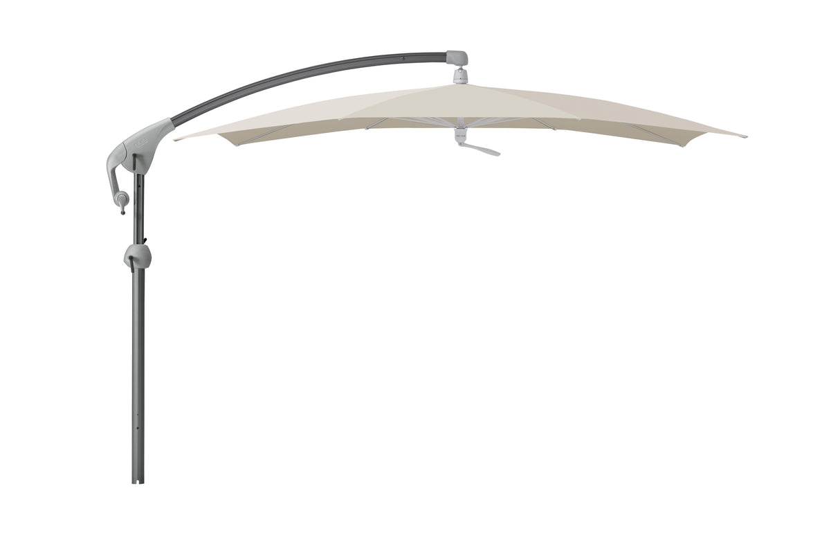 Glatz PENDALEX P+ Sonnenschirm, Gestell Aluminium, anthrazit pulverbechichtet- rechteckig