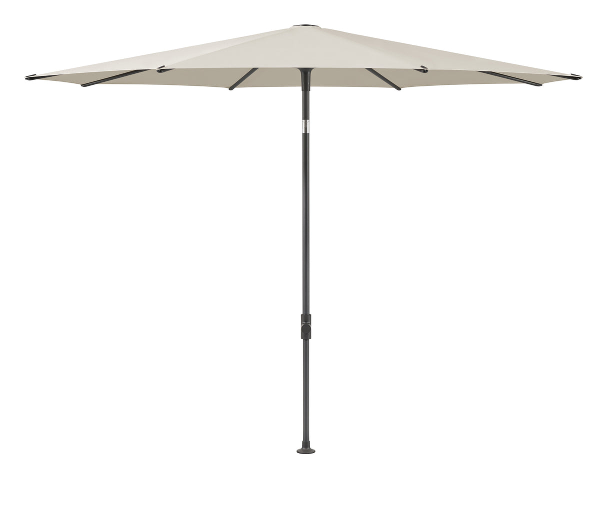 Glatz SMART Sonnenschirm anthrazit pulverbeschichtet - rund