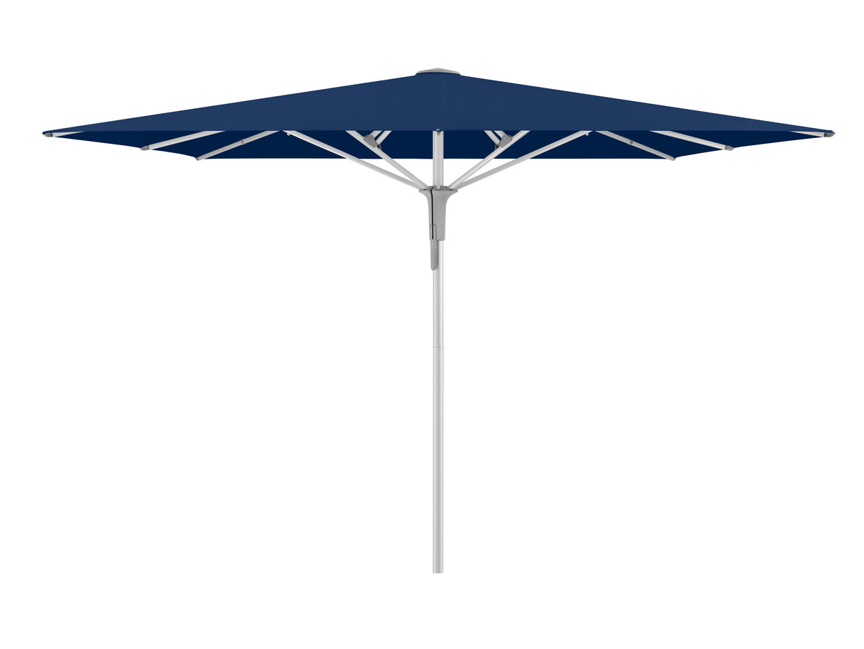Glatz Gastronomieschirm - FORTERO Pro, Gestell Aluminium natureloxiert, 300 x 300 cm, quadratisch