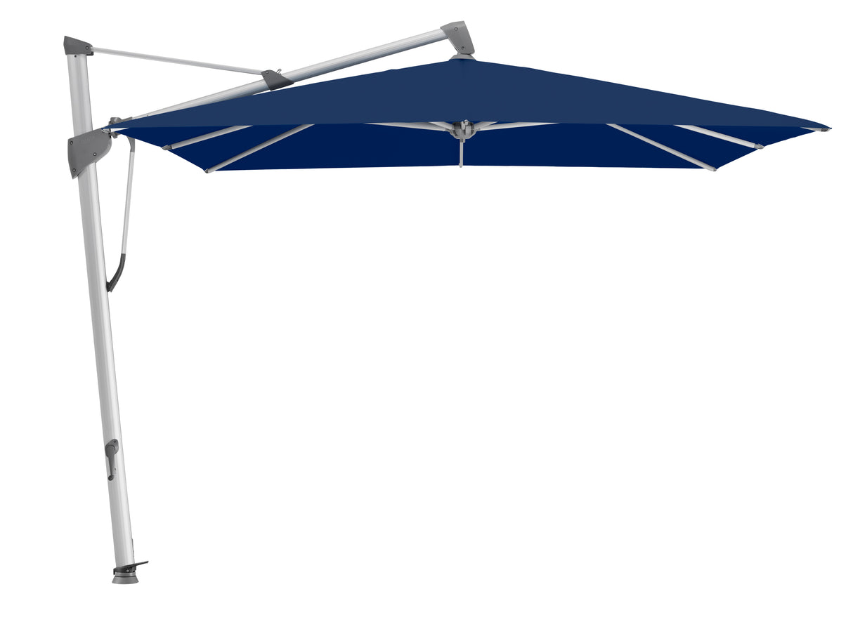 Glatz SOMBRANO Sonnenschirm, Gestell Aluminium natureloxiert - quadratisch