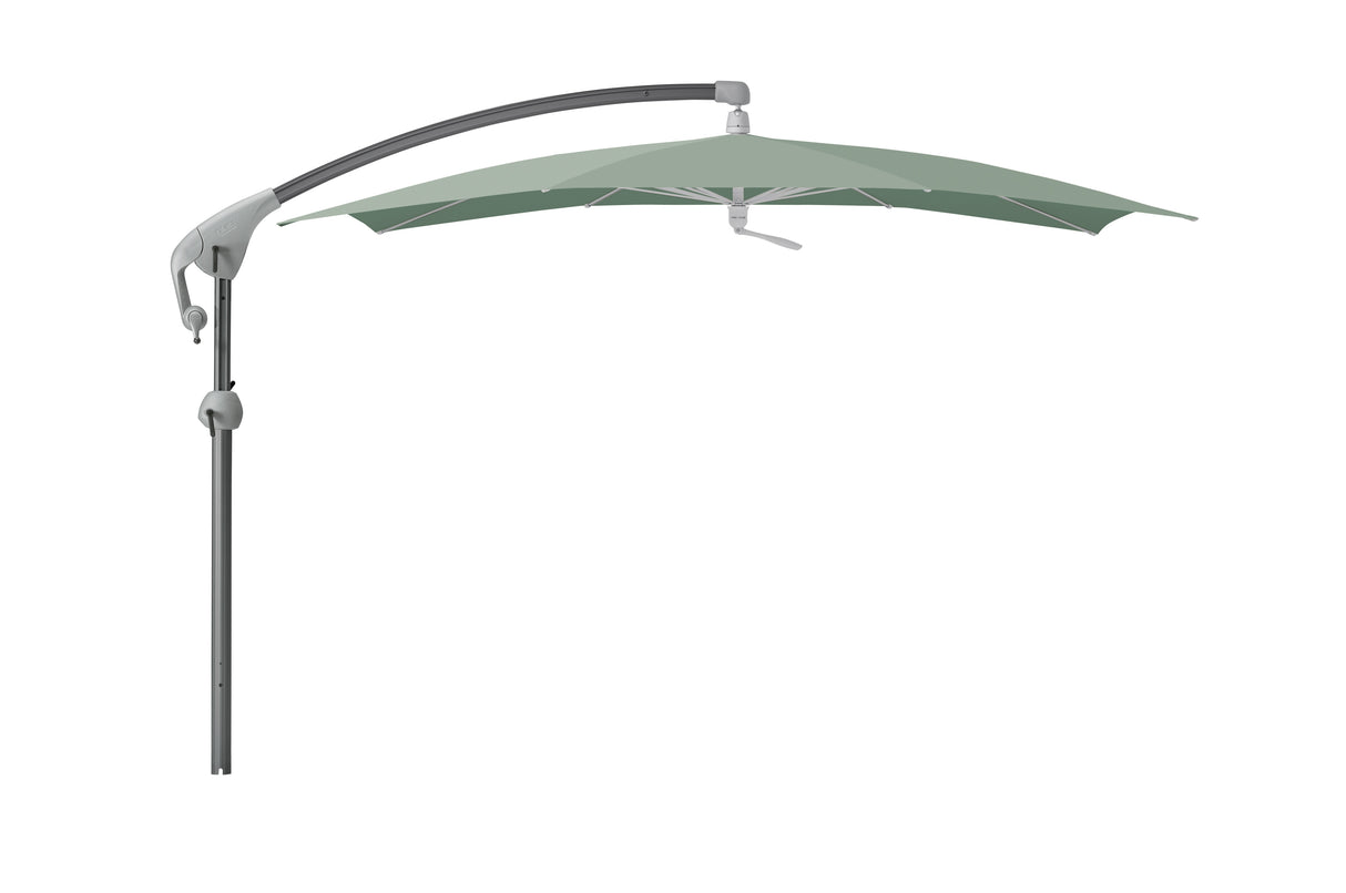 Glatz PENDALEX P+ Sonnenschirm, Gestell Aluminium, anthrazit pulverbechichtet- rechteckig