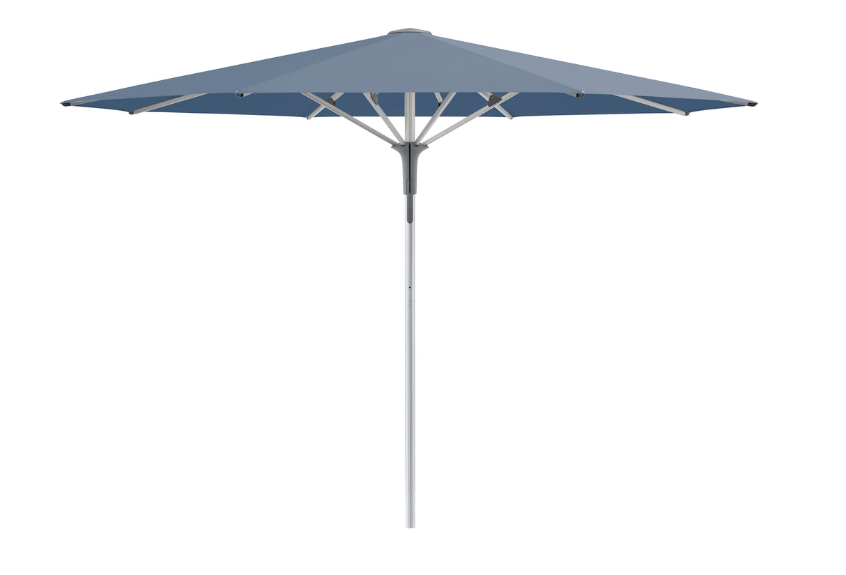 Glatz Gastronomieschirm - FORTERO Pro, Gestell Aluminium natureloxiert, Ø 350 cm, rund