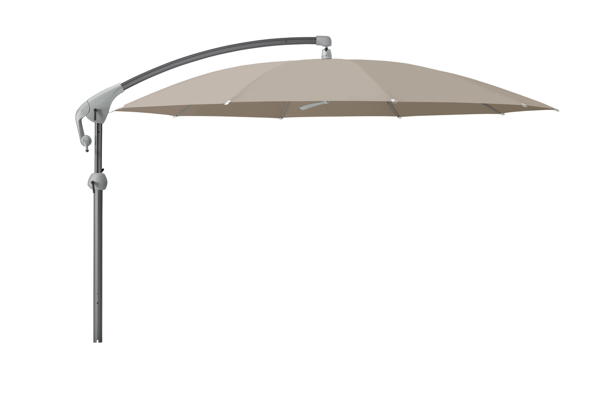 Glatz PENDALEX P+ Sonnenschirm, Gestell Aluminium, anthrazit pulverbeschichtet - rund