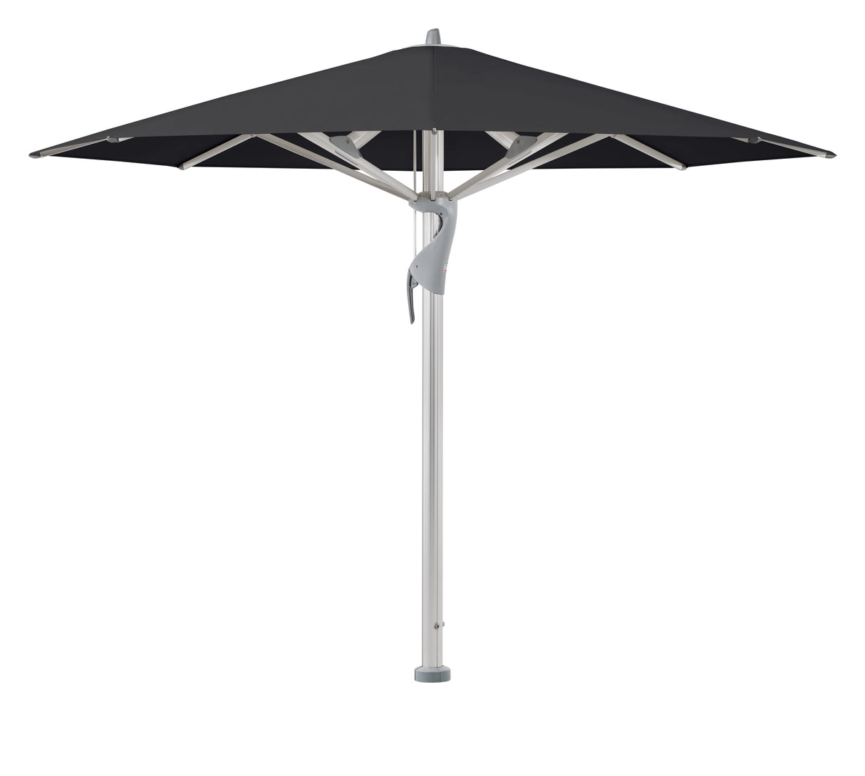 Glatz Großschirm - CASTELLO Pro, Gestell Aluminium natureloxiert, Ø 350 cm - Ø 600 cm, rund