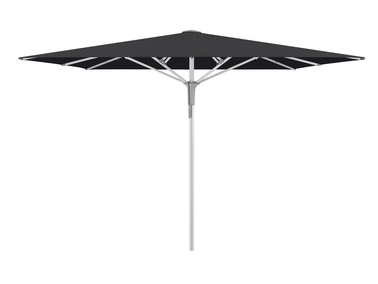 Glatz Gastronomieschirm - FORTERO Pro, Gestell Aluminium natureloxiert, 300 x 300 cm, quadratisch