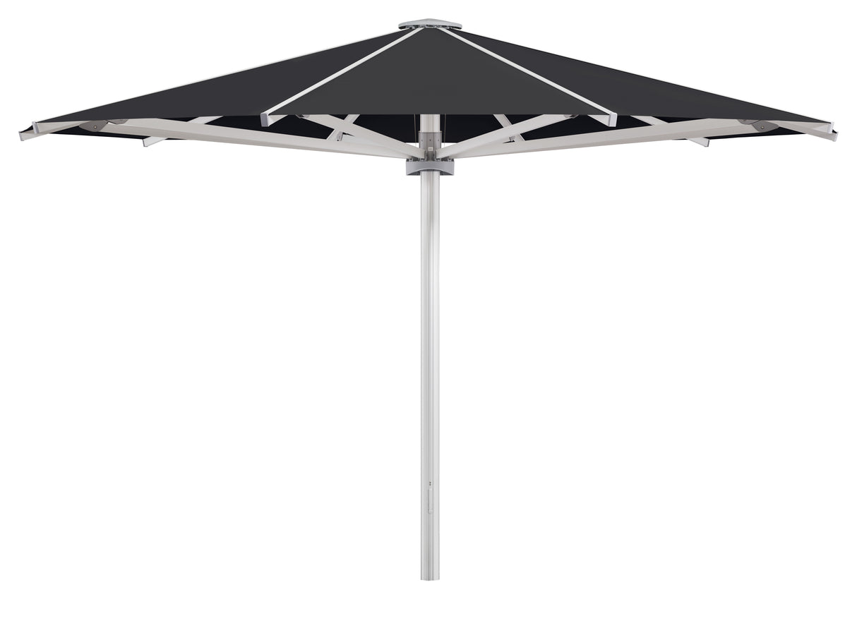 Glatz Großschirm - PALAZZO Royal/E, Gestell Aluminium natureloxiert, Ø 500 cm - Ø 800 cm, mit Motor rund