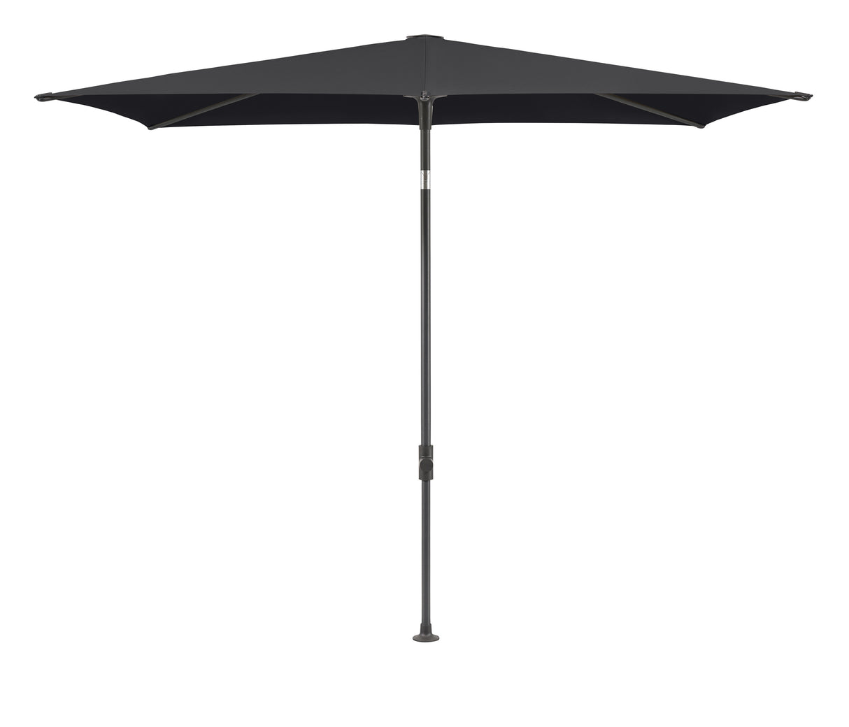 Glatz SMART Sonnenschirm anthrazit pulverbeschichtet - quadratisch
