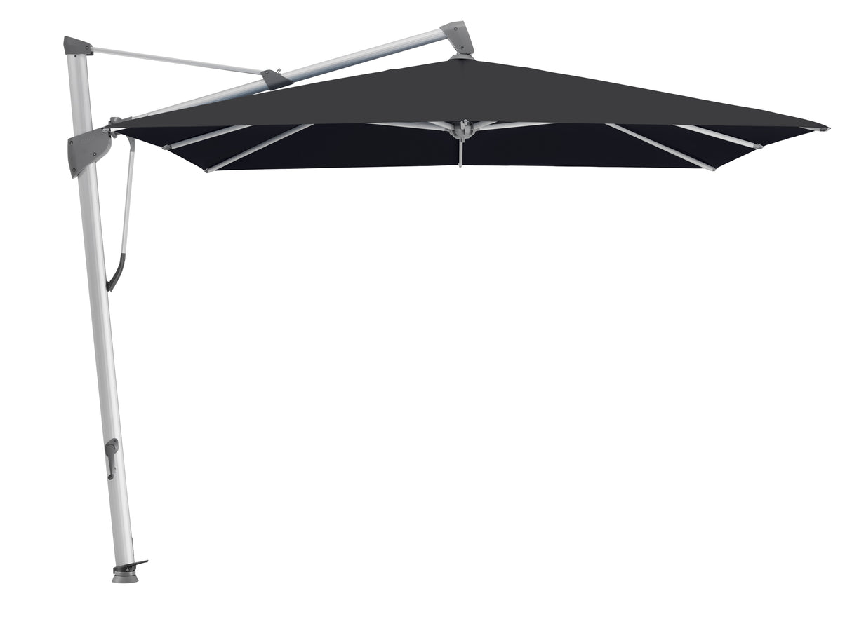Glatz SOMBRANO Sonnenschirm, Gestell Aluminium natureloxiert - quadratisch