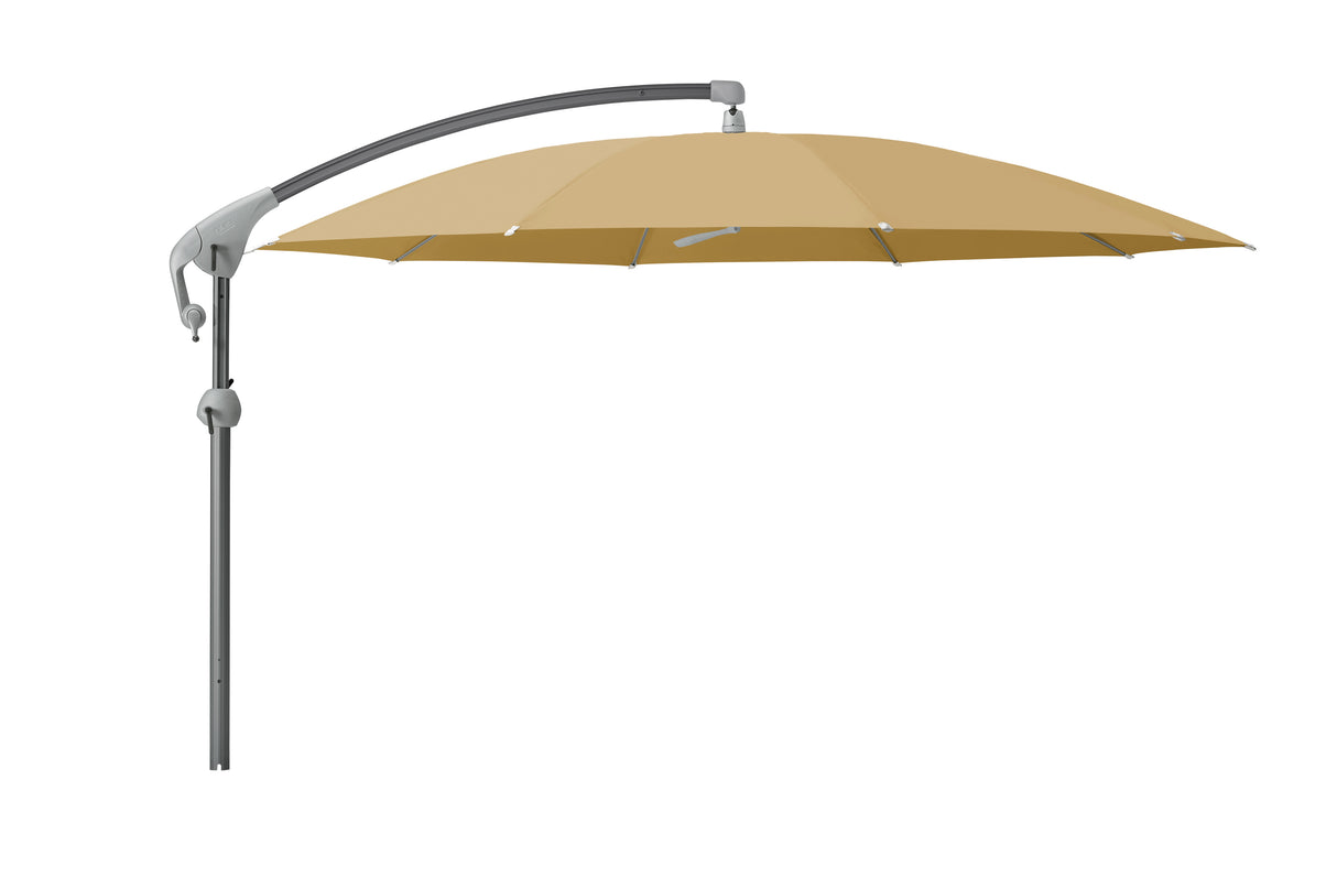 Glatz PENDALEX P+ Sonnenschirm, Gestell Aluminium, anthrazit pulverbeschichtet - rund