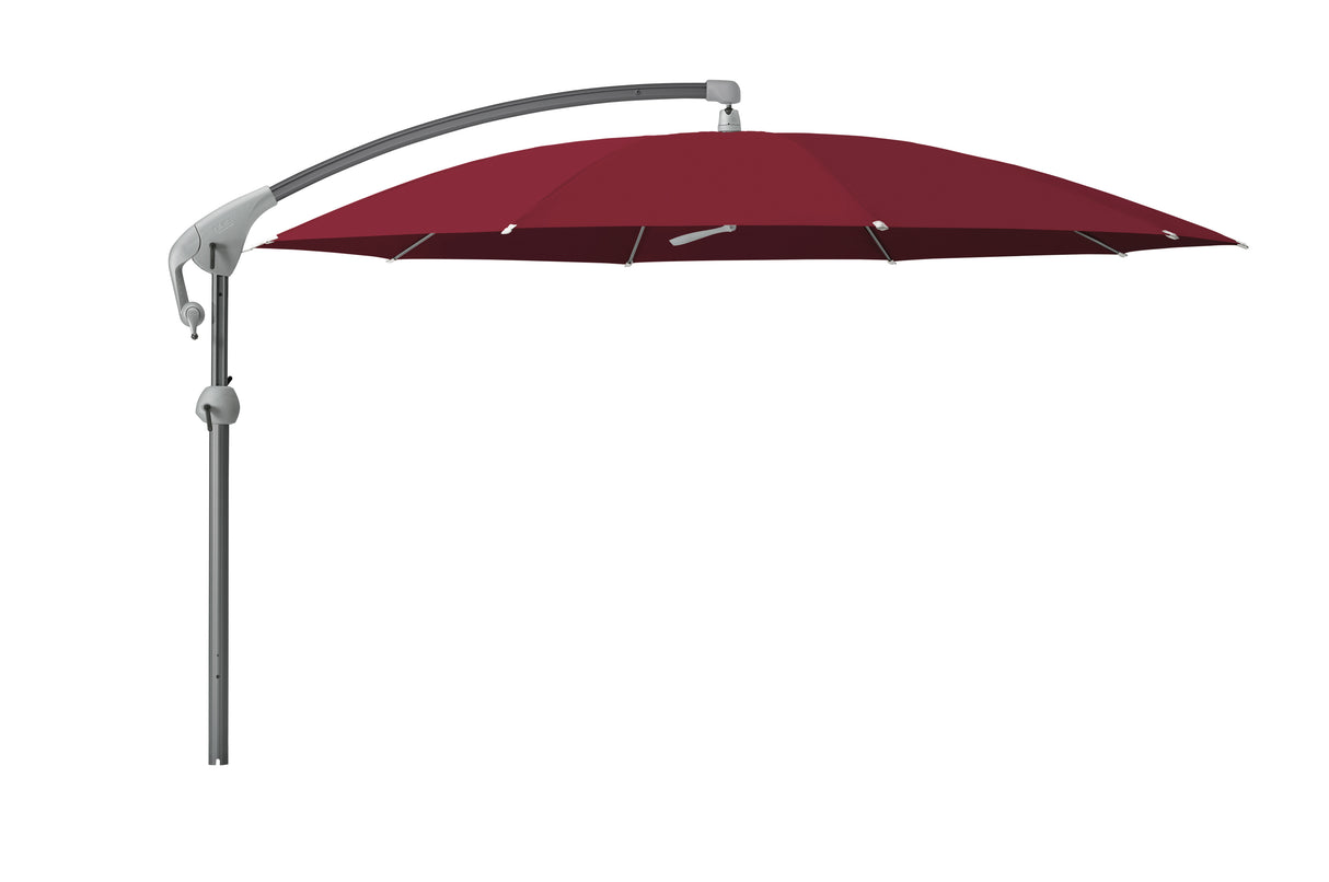 Glatz PENDALEX P+ Sonnenschirm, Gestell Aluminium, anthrazit pulverbeschichtet - rund