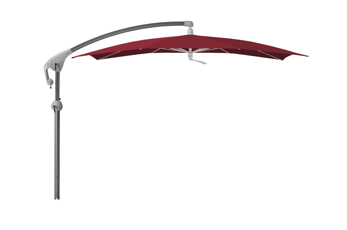 Glatz PENDALEX P+ Sonnenschirm, Gestell Aluminium, anthrazit pulverbechichtet- rechteckig