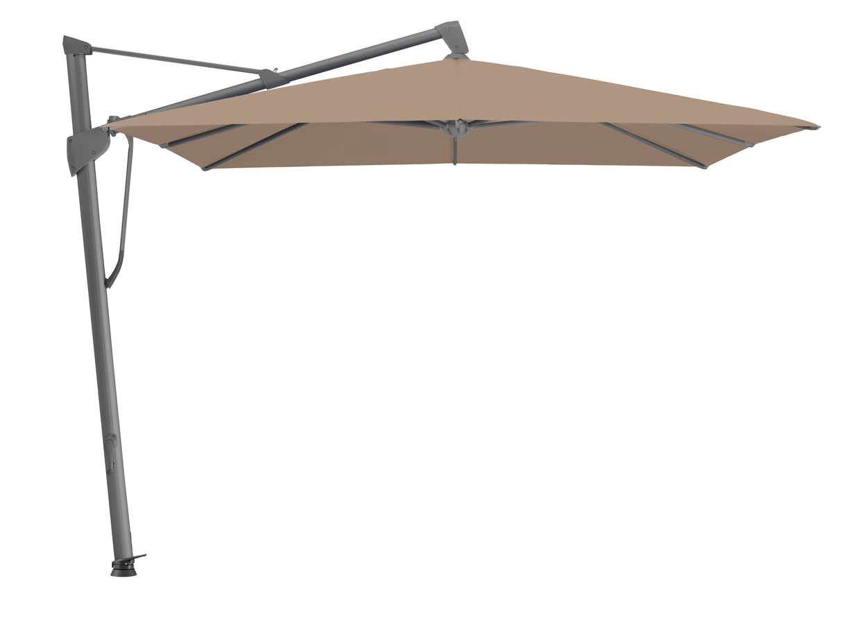 Glatz SOMBRANO Sonnenschirm, Gestell Aluminium anthrazit pulverbeschichtet - rechteckig