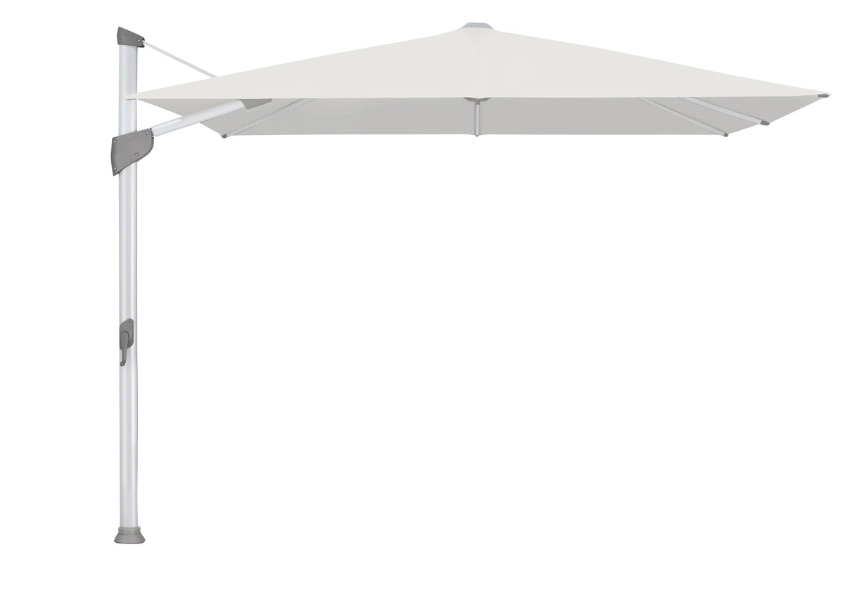 Glatz Gastronomieschirm - FORTANO, Gestell Aluminium natureloxiert, 300 x 300 cm & 400 x 300 cm