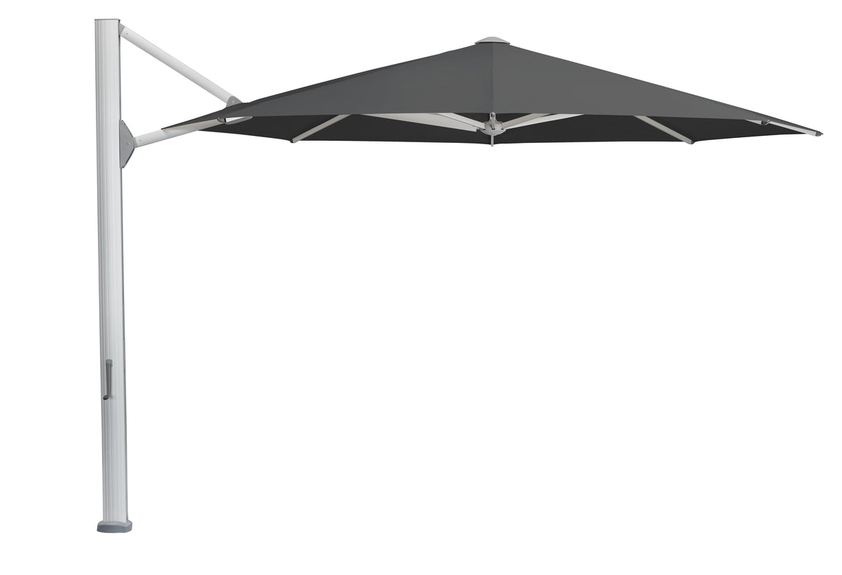 Glatz Gastronomieschirm - AMBIENTE NOVA, Gestell Aluminium natureloxiert, Ø 400 cm & Ø 500 cm, rund