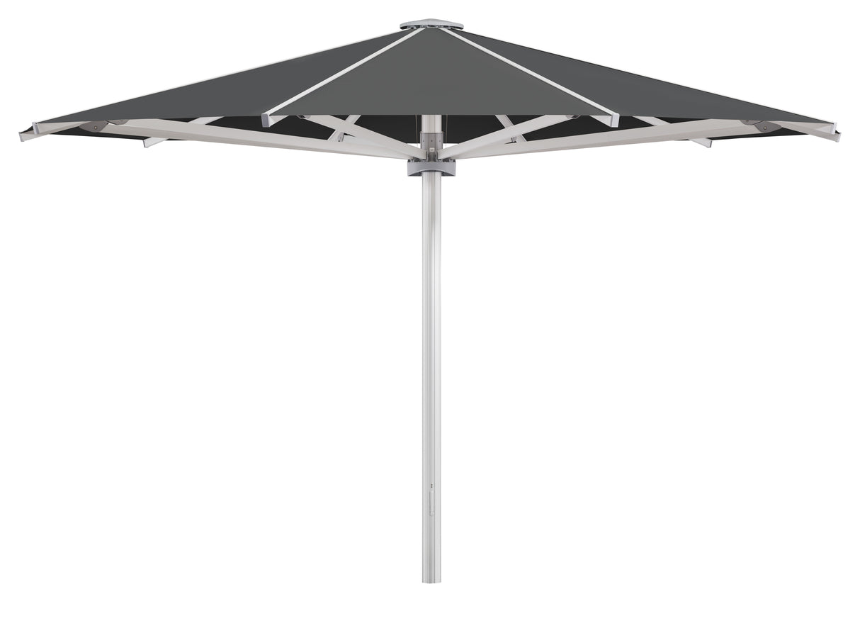 Glatz Großschirm - PALAZZO Royal/E, Gestell Aluminium natureloxiert, Ø 500 cm - Ø 800 cm, mit Motor rund