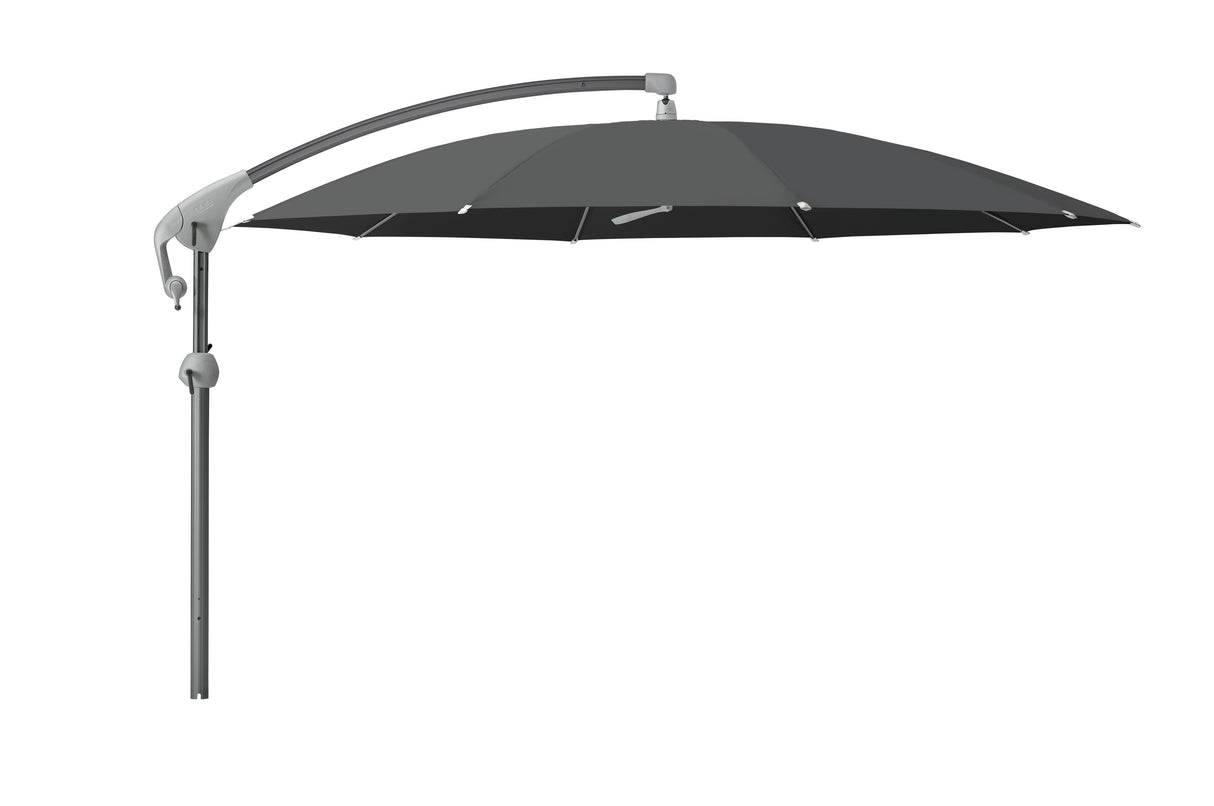 Glatz PENDALEX P+ Sonnenschirm, Gestell Aluminium, anthrazit pulverbeschichtet - rund