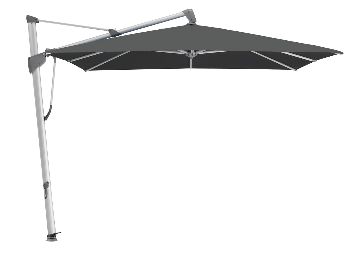 Glatz SOMBRANO Sonnenschirm, Gestell Aluminium natureloxiert - rechteckig