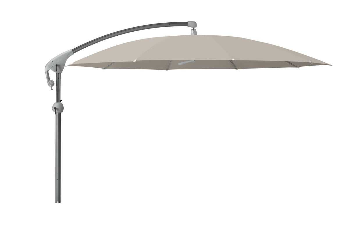 Glatz PENDALEX P+ Sonnenschirm, Gestell Aluminium, anthrazit pulverbeschichtet - rund